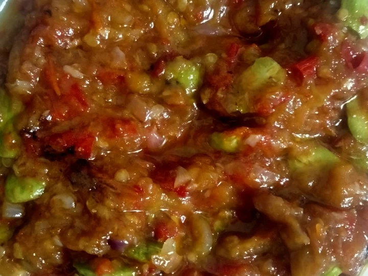 Easy Ways Prepare Recipes Sambal Pete the Delicious Delicious.