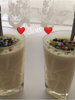 عکسی از دستور شیک انبه و موز 😋