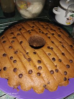 Foto resep Bolu pisang coklat simple