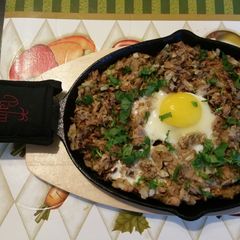 A picture of Sizzling Tuna Sisig.