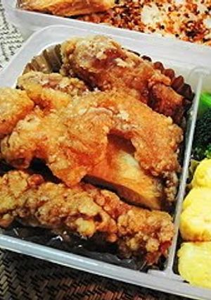 A picture of Youlinji - Chinese Deep-fried Chicken for Bento.