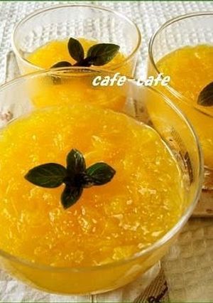 A picture of Chunky Fresh Iyokan Jello.