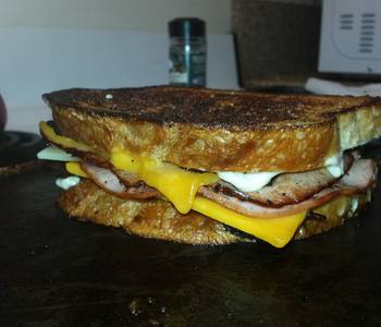 Update, Prepare Recipe Ultimate Grilled ham and cheese sandwich with Bacon Delicious and Healthy