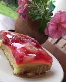 Postre de vainillas y crema pastelera