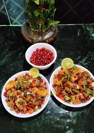 A picture of Sweet Potatoes Chatpati.