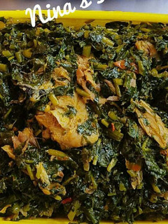 A picture of Vegetable soup.