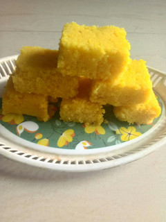 A picture of Milk Powder Coconut Burfi.