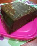 Budín húmedo de algarroba y limón