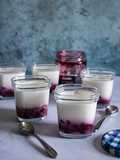 Yaourts onctueux à la confiture