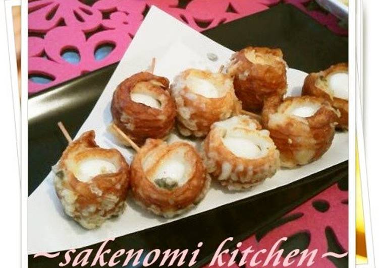 Recipe: Appetizing Chikuwa Roll Isobe Fries with Quail Eggs