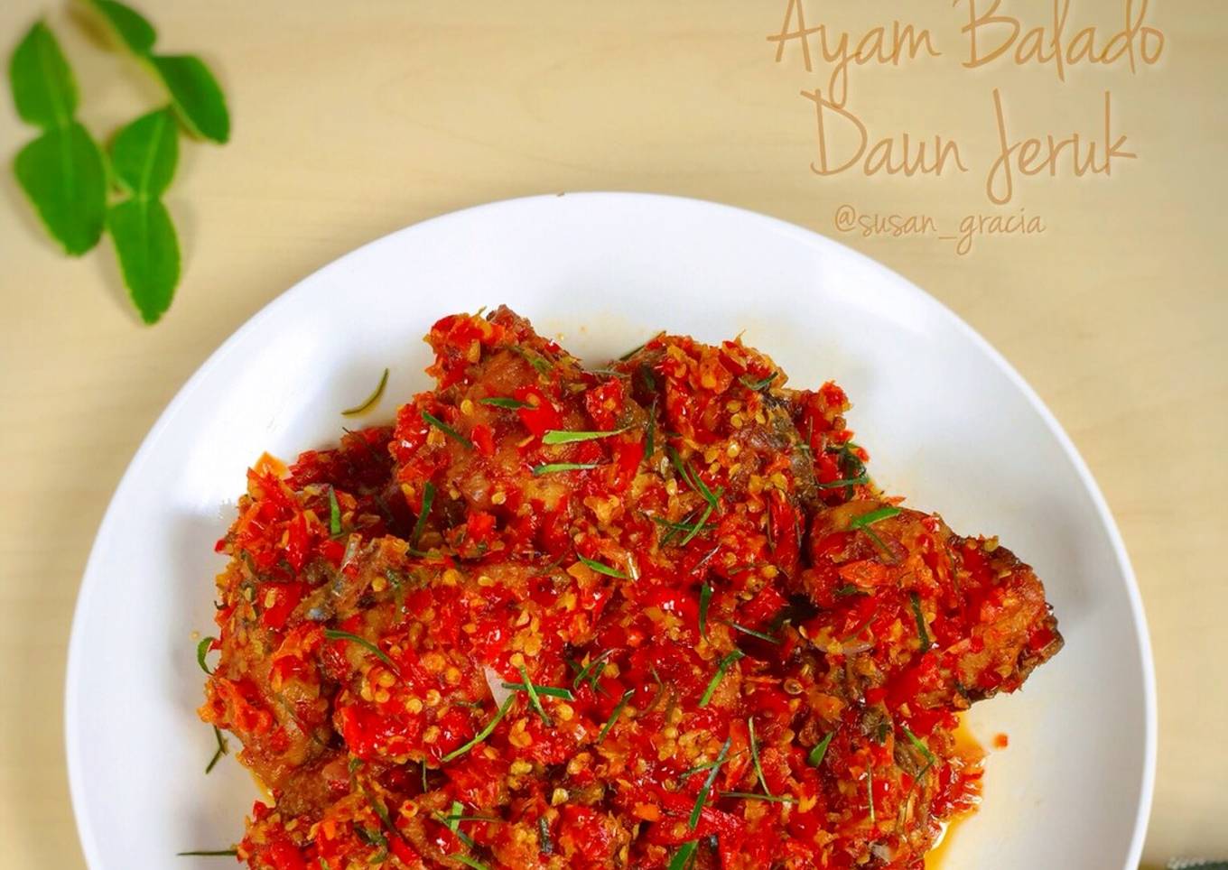Ayam Balado Daun Jeruk
