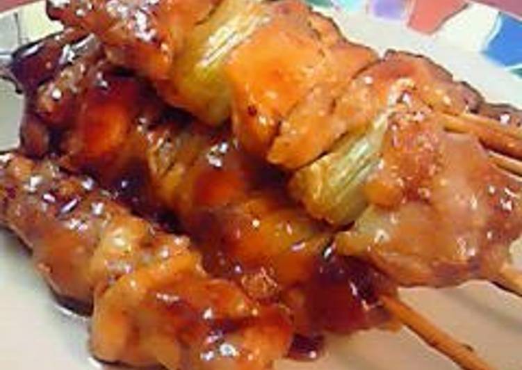 Recipe of Speedy Easy Yakitori Chicken with Authentic But Easy Sauce