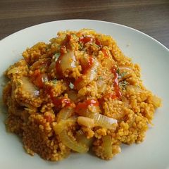 A picture of Turkish Couscous.