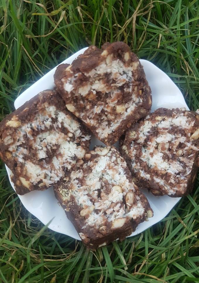 Шоколадно-кокосовий релет 😋