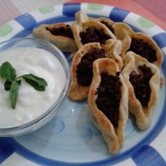 A picture of Twist on Lebanese Sfiha (Meat Pies).