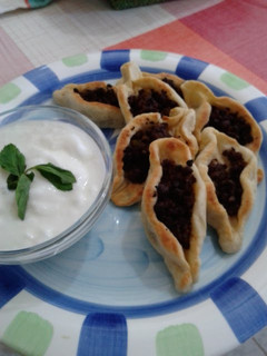 A picture of Twist on Lebanese Sfiha (Meat Pies).