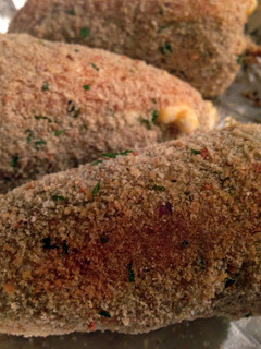 A picture of Dora's Jalapeño Poppers.