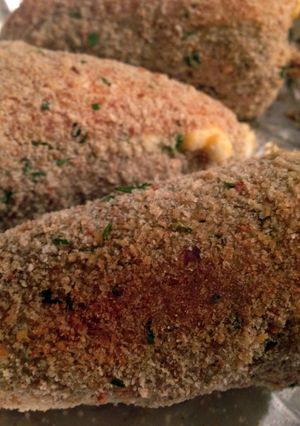 A picture of Dora's Jalapeño Poppers.