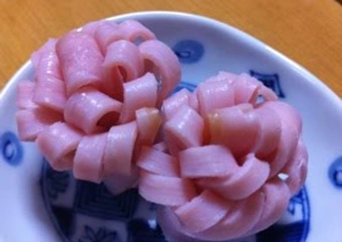 Recipe of Eric Ripert Easy Rolled-Up Ham for Lunchboxes