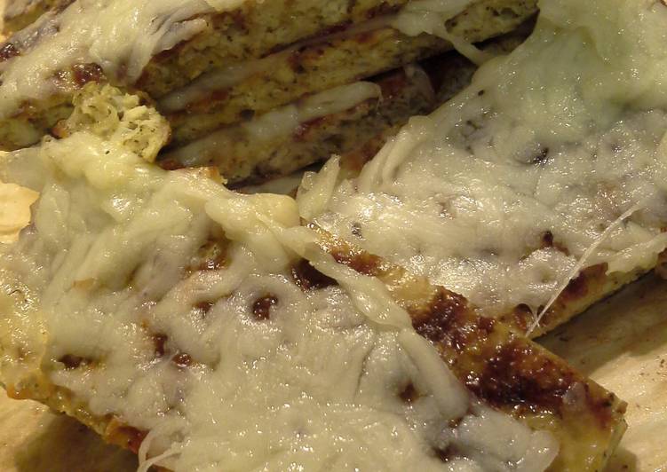 Simple Way to Make Speedy Cheesy Cauliflower Breadsticks