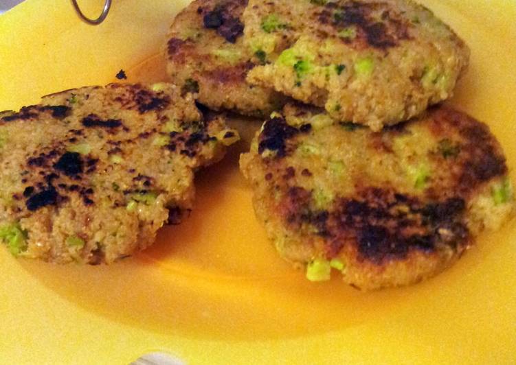 Steps to Cook Super Quick Simple Quinoa Burgers