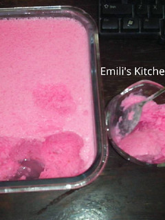 Foto resep Es Krim Stroberi Sederhana