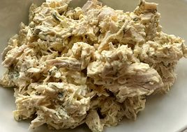 Lemon Turmeric Chicken Salad