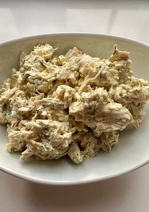 A picture of Lemon Turmeric Chicken Salad.