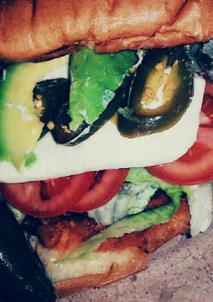 Una foto de HU3RAz♡ Torta de Milanesa