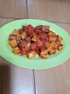 Foto resep Tahu Sosis Asam Manis Pedas