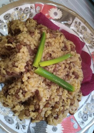 صورة لوصفة مجدرة البرغل