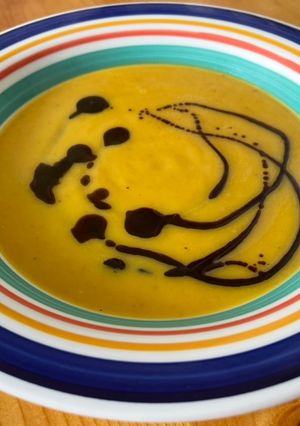 Sütőtökkrémleves recept fotója
