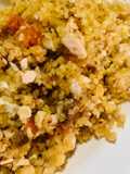 Salted Egg Bulgur Pilaf - Side Dish