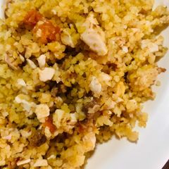 A picture of Salted Egg Bulgur Pilaf - Side Dish.