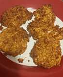 Air fryer crispy Cornflake chicken nuggets