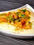 Shrimp and Creamy Queso Grits