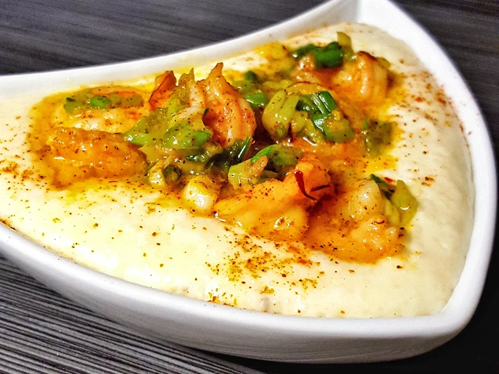 Recipe Shrimp and Creamy Queso Grits the So Delicious Delicious