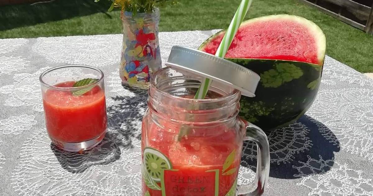 Gaspacho pastèque melon gingembre de Anaïs Guyard Cookpad