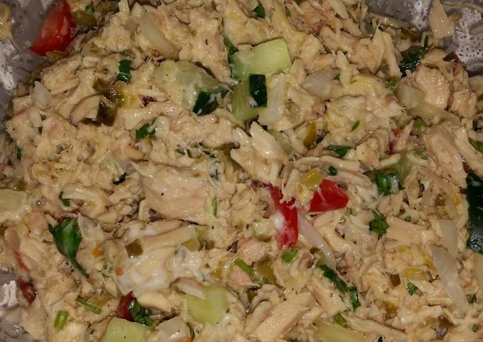 Step-by-Step Guide to Prepare Super Quick Homemade Zesty chicken or tuna salad