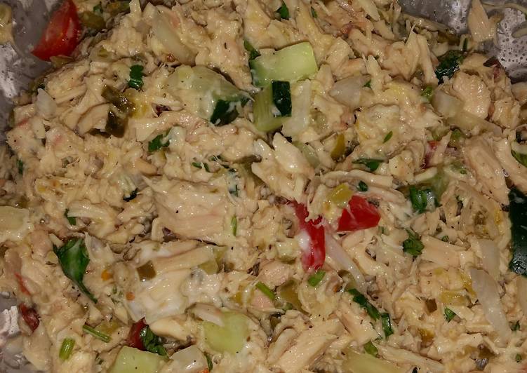 Zesty chicken or tuna salad Zesty chicken or tuna salad