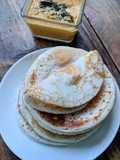 Loni Dosa / Ghee Dosa with Chutney