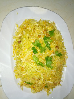 A picture of Steamed cabbage.