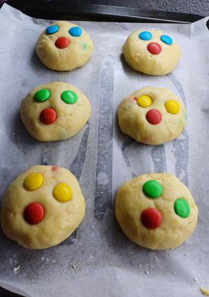 Una foto de Galletas de naranja con confites