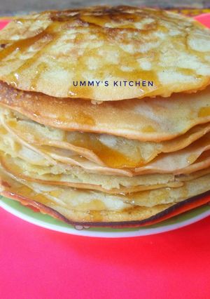 A picture of Vanilla Pancakes.