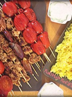 صورة لوصفة شيش طاووق بالكاري