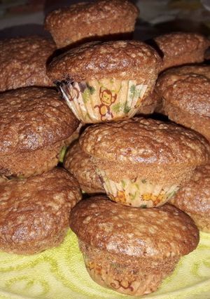 Fahéjas szilvalekváros muffin recept fotója