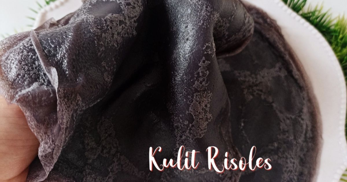 Kulit Risoles Hitam Lentur