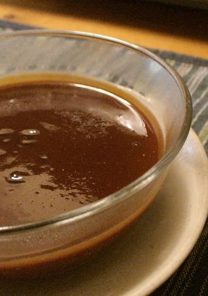 A picture of Nagoya Specialty Miso Sauce for Deep-Fried Cutlets.