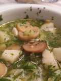 Mushroom and heart of palm cebiche
