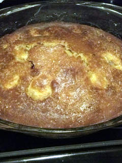 A picture of Banana Chocolate Chip, Butterscotch Oat Bread.